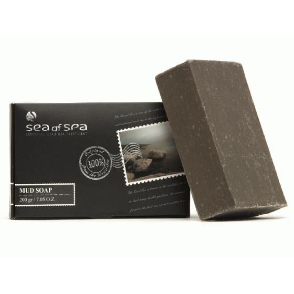 Dead Sea Black Mud Soap 200 gr