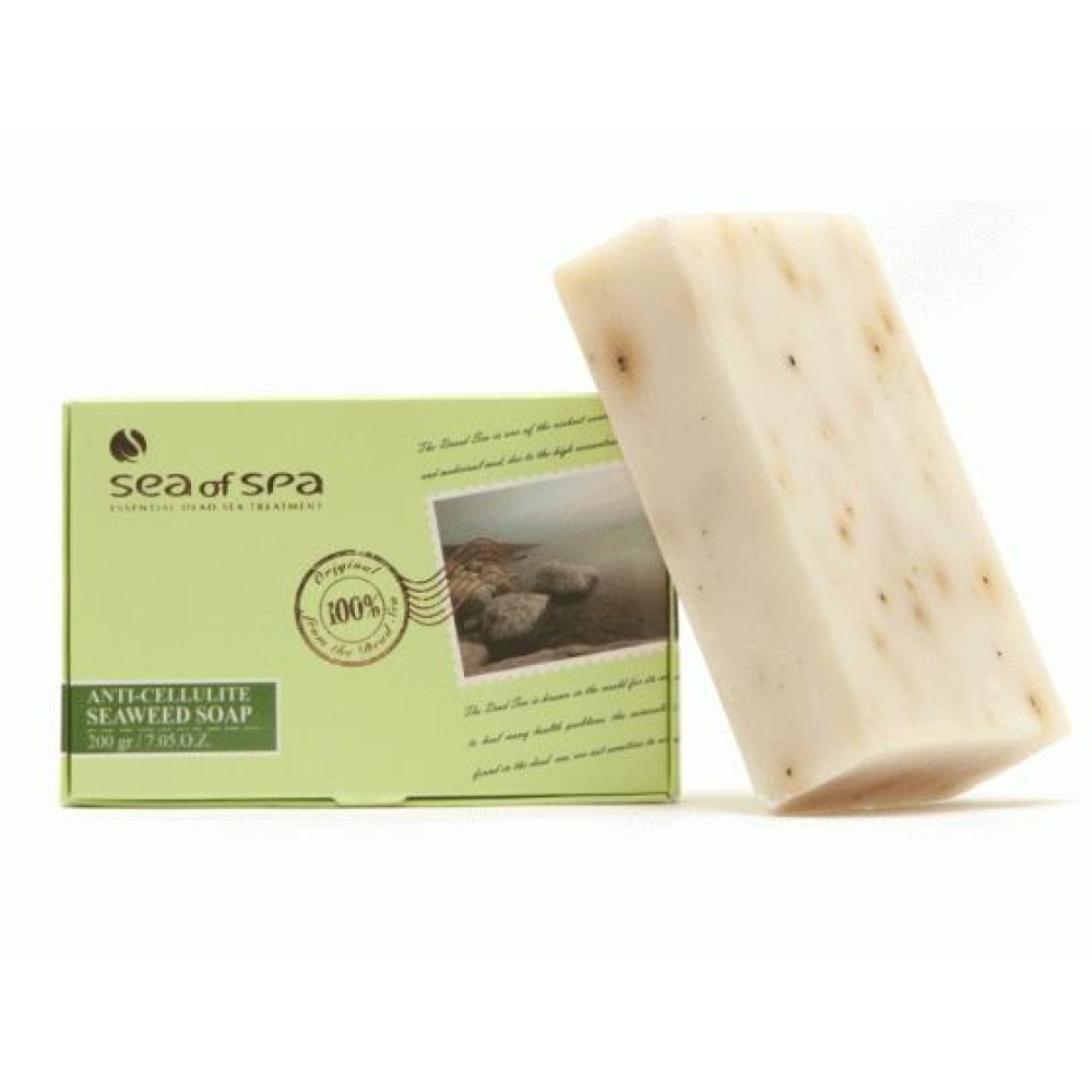 Dead Sea Minerals Soap With Anti Cellulite Effect from Seaweed and Minerals