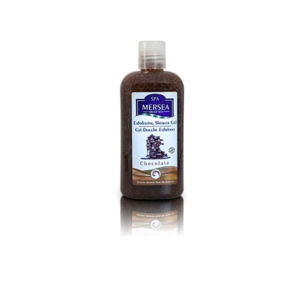 Mersea ים המלח exfoliating ג'ל מקלחת עם שוקולד נשלח