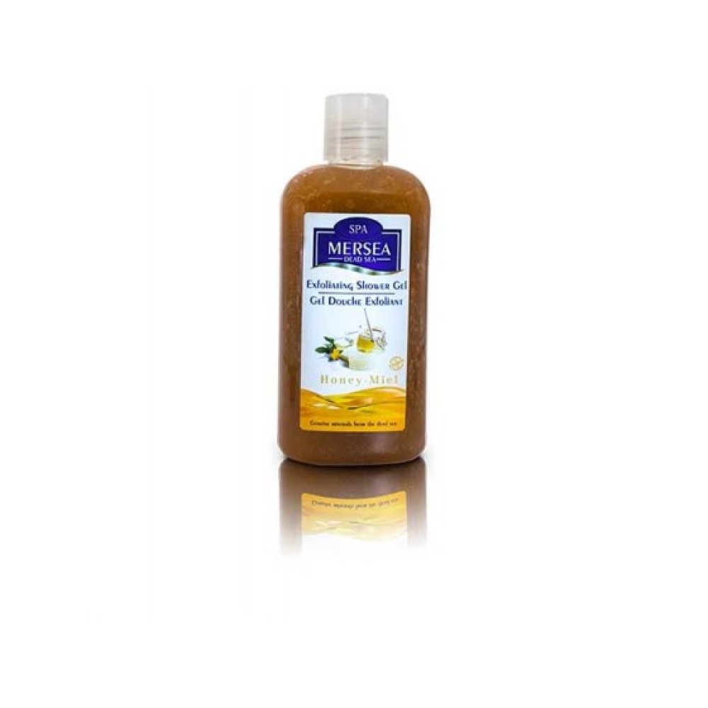 Mersea ים המלח exfoliating ג'ל מקלחת עשיר עם דבש נשלח