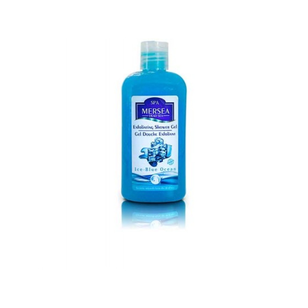 Mersea ים המלח exfoliating ג'ל מקלחת מרענן עם האוקיינוס ​​הכחול שנשלח