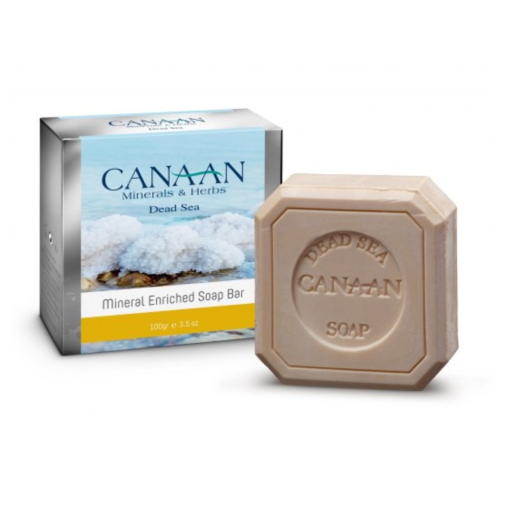 Canaan Silver Line Dead Sea Enriched Soap Bar